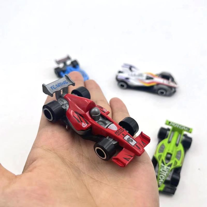 Игрушки Модели Гонки Спорт Ретро Полицейская Машина Аксессуары 1:64 Легкосплавные Скользящие Гибкие Направляющие Машины Машины Инженерные Транспортные Средства Дети
