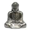 Made In Japan Japanese Souvenirs Large Buddha Statue 3 Inches Length 9 Silver (total Cm)