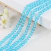 30-200Pcs Rondelle Austria Faceted Crystal Glass Beads Loose Spacer Beads for Jewelry Making