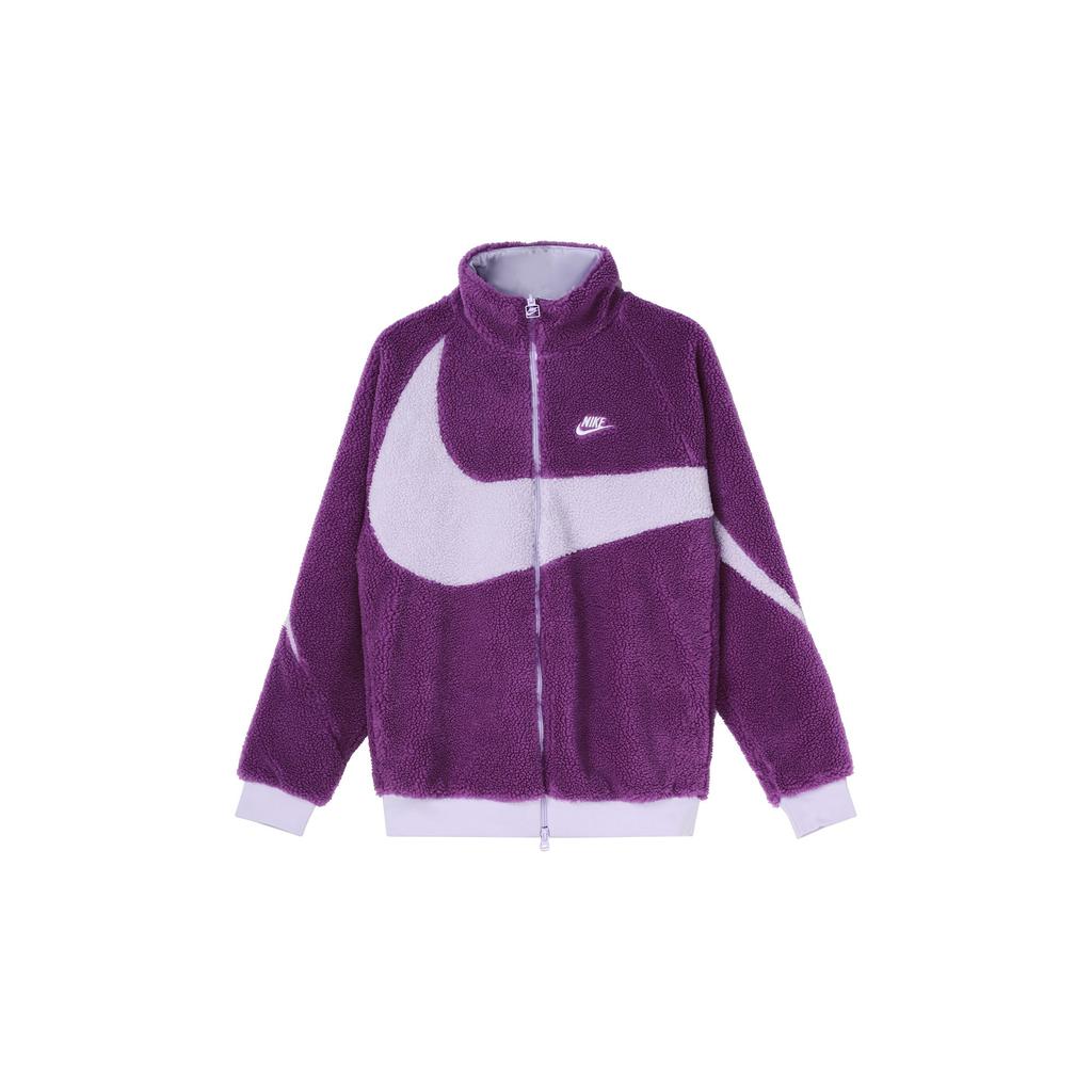 Nike Женская двусторонняя куртка из боа с большим Swoosh Азиатский размер BQ6546-570
