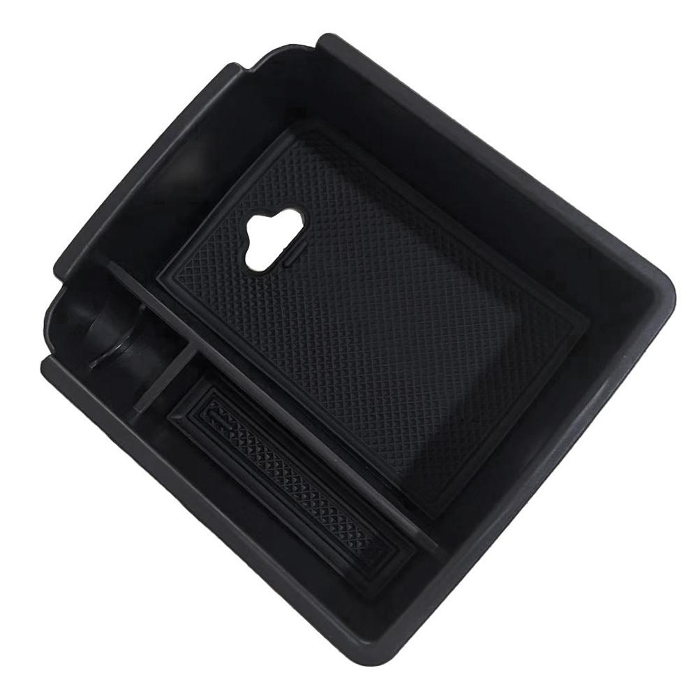 Ящик для хранения в центральном подлокотнике автомобиля для Volkswagen VW Tiguan Mk2 2016 - 2020 контейнер для перчаток органайзер чехол автомобильные аксессуары