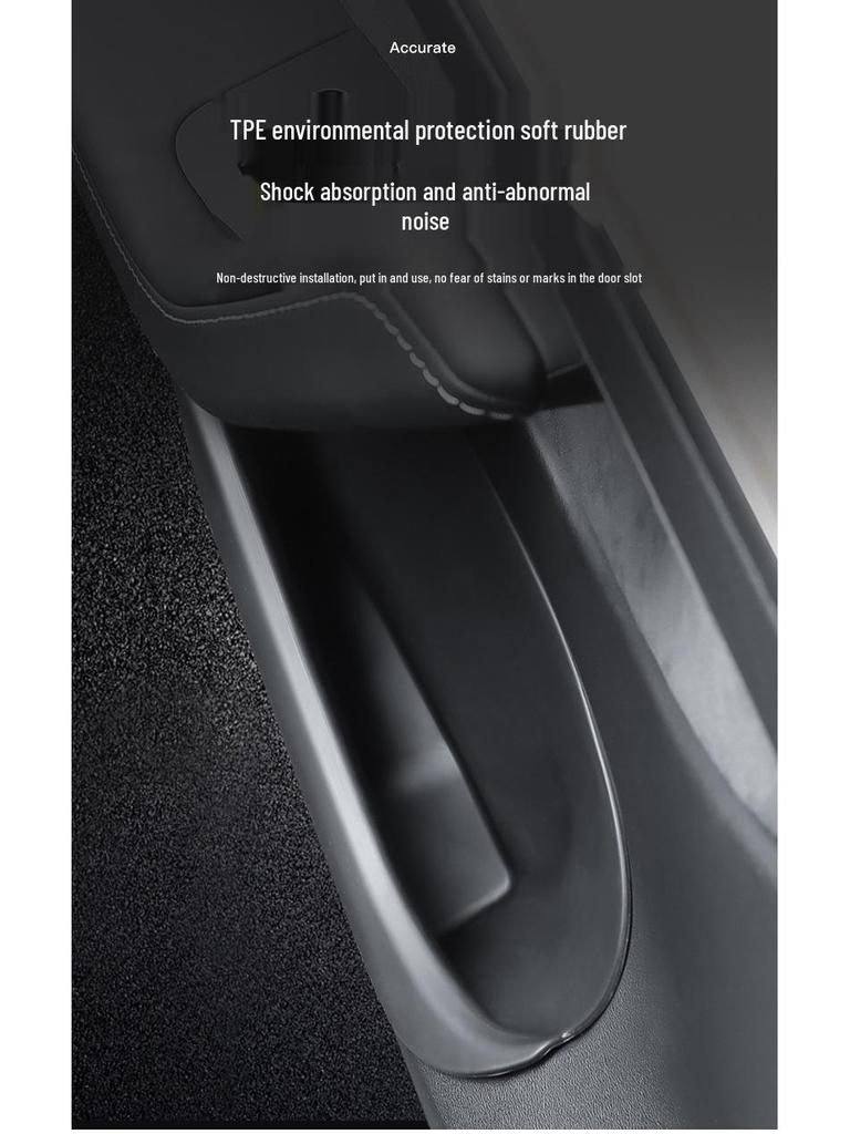 Полностью обернутый коврик-органайзер в дверь для Tesla Model Y/3