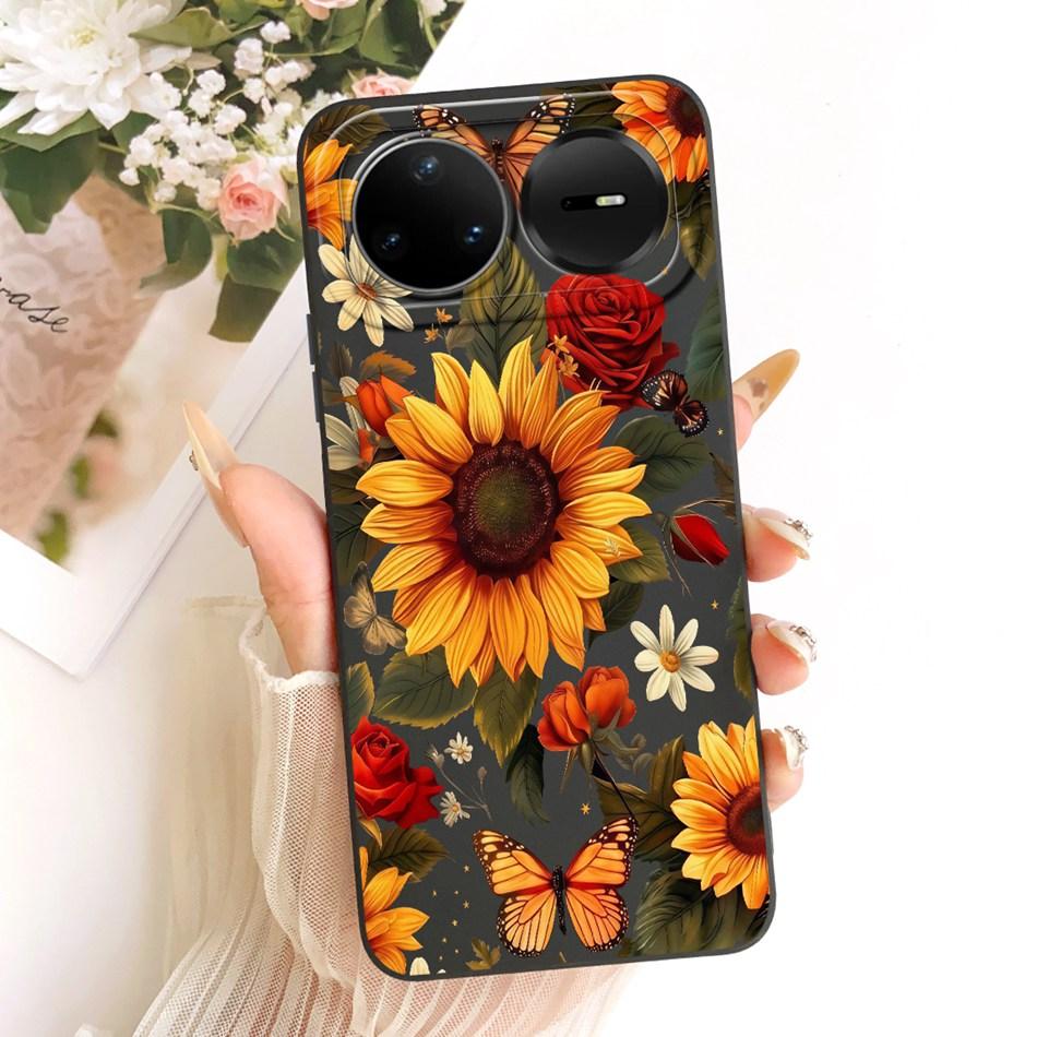 For Huawei Nova 15 Pro 15 15Ultra 2026 Cute Cat Flower Cartoon Phone Case For Huawei Nova15 15Pro Soft Silicone Covers Bumpers