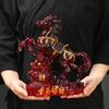 Feng Shui Zhaocai Horse Living Room Decoration Twelve Zodiac Wealth Attract TV Cabinet Ornaments Store Opening Crafts Gifts