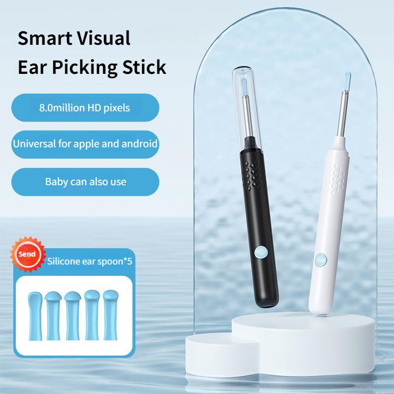Интеллектуальная профессиональная ложка для чистки ушей, портативный HD визуальный ушной инструмент для чистки ушей со светящимся светом