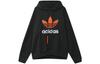 adidas Оригинальная толстовка с капюшоном BIG TREFOIL Мужская Черная H09354