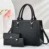 New Spliced Pressed Flower Bag Three-piece Set of High Appearance Level Macaron Shoulder Bag Crossbody Bag Send Mother Bag