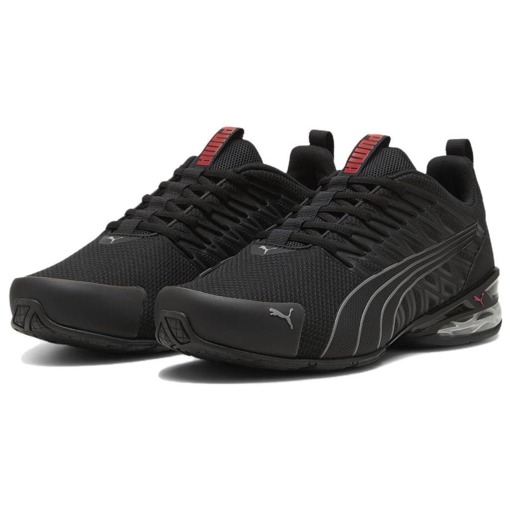 Puma Voltaic Evo черные мужские кроссовки Stormy-Slate For-All-Time-Red 379601-01