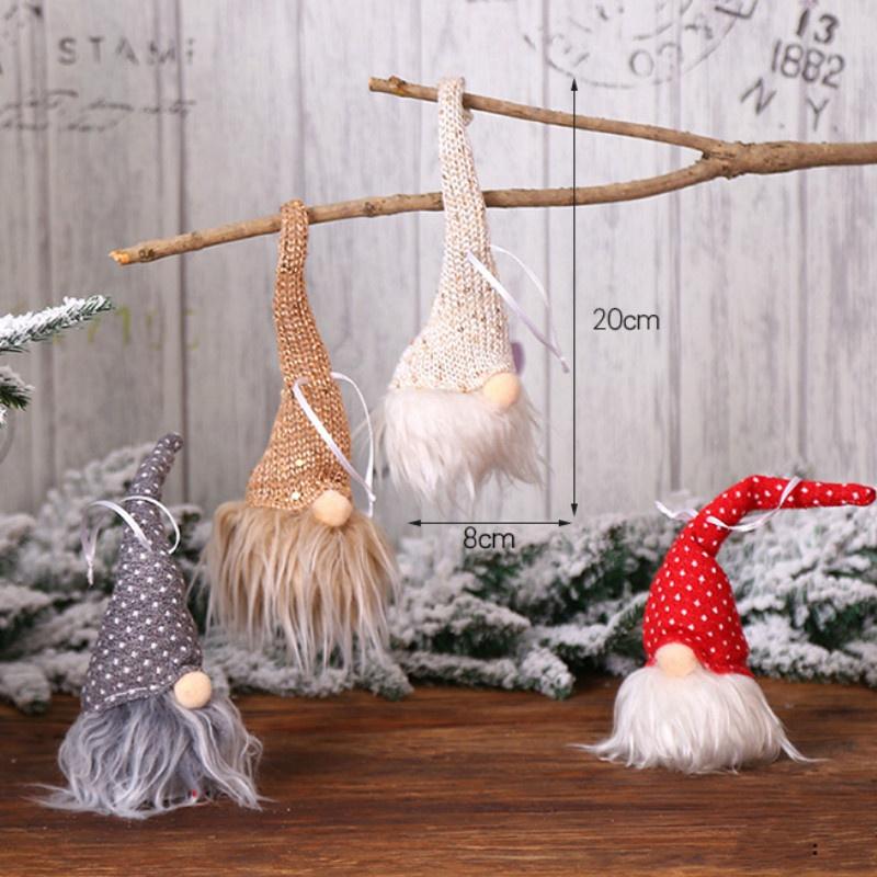 Светодиодные безликие гномы на Рождество