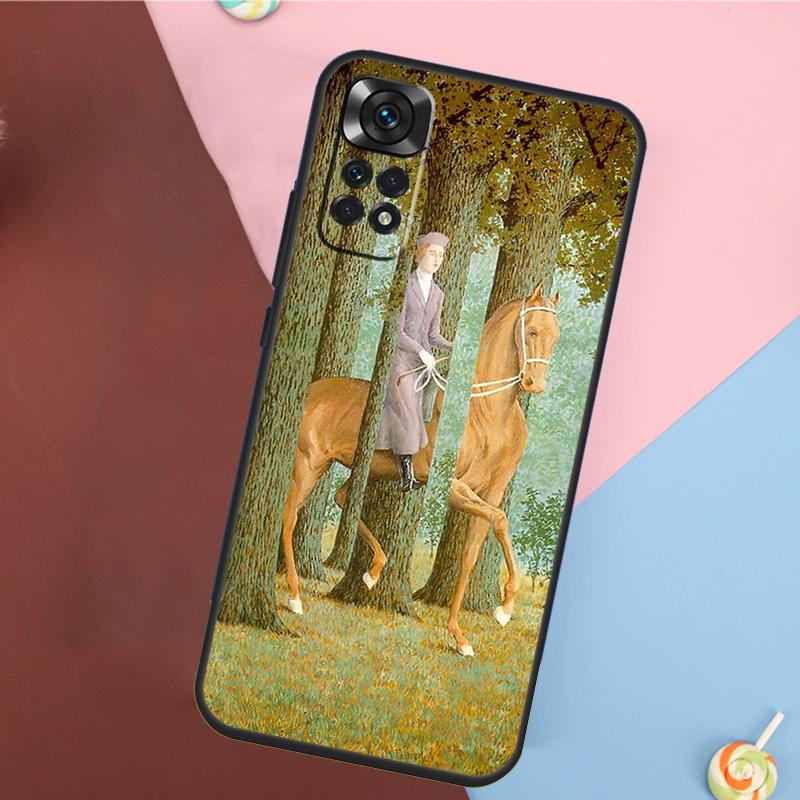 Чехол Rene Magritte для Xiaomi Redmi Note 13 Pro 14 12 11 9 10 9S 10S 11S 12S Redmi 10C 12C 13C 14C