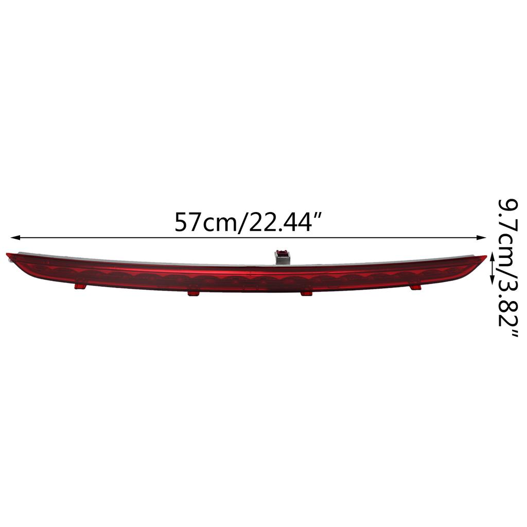 Авто третий светодиодный стоп-сигнал заднего багажника высокого уровня для W166 X166 ML GL GLE GLS A1668200056, замена третьего стоп-сигнала автомобиля