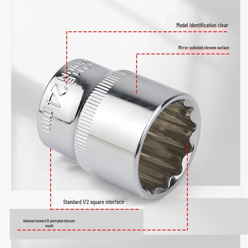 Набор 12-гранных Spline Torx головок, привод 1/2", 8-32 мм, Инструмент для авторемонта