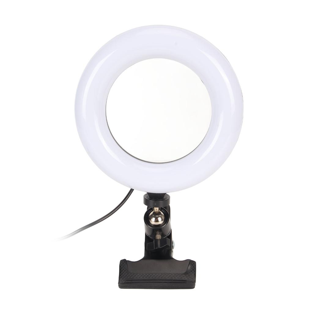 Video Conference Lighting Kit with Power Clip 3 Color Temperatures 2700 To 6500K LED  Light Cl