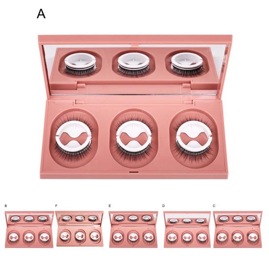3 пары/набор модных реалистичных самоклеящихся полосок накладных ресниц для макияжа наращивание ресниц для женщин
