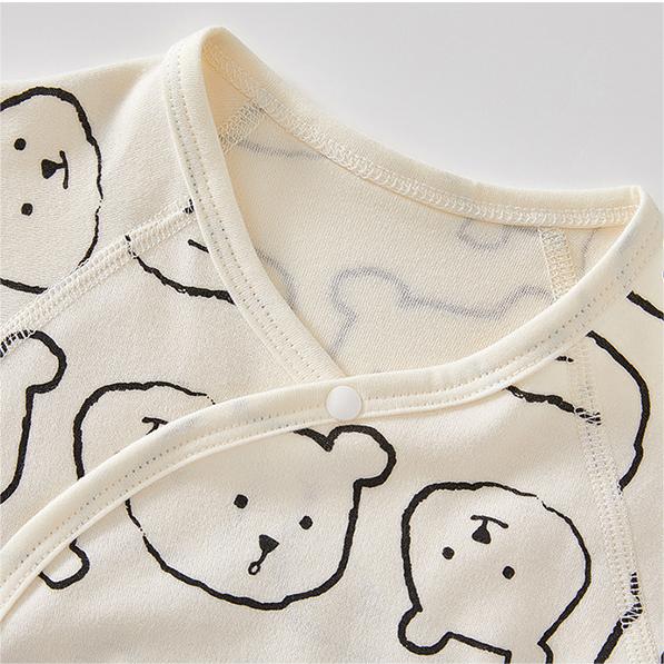 KIDDIEZOOM New Baby Boys Girls Rompers 100%cotton Cartoon Pattern Long Sleeves Jumpsuit Spring Autumn Toddler Infant Onesie