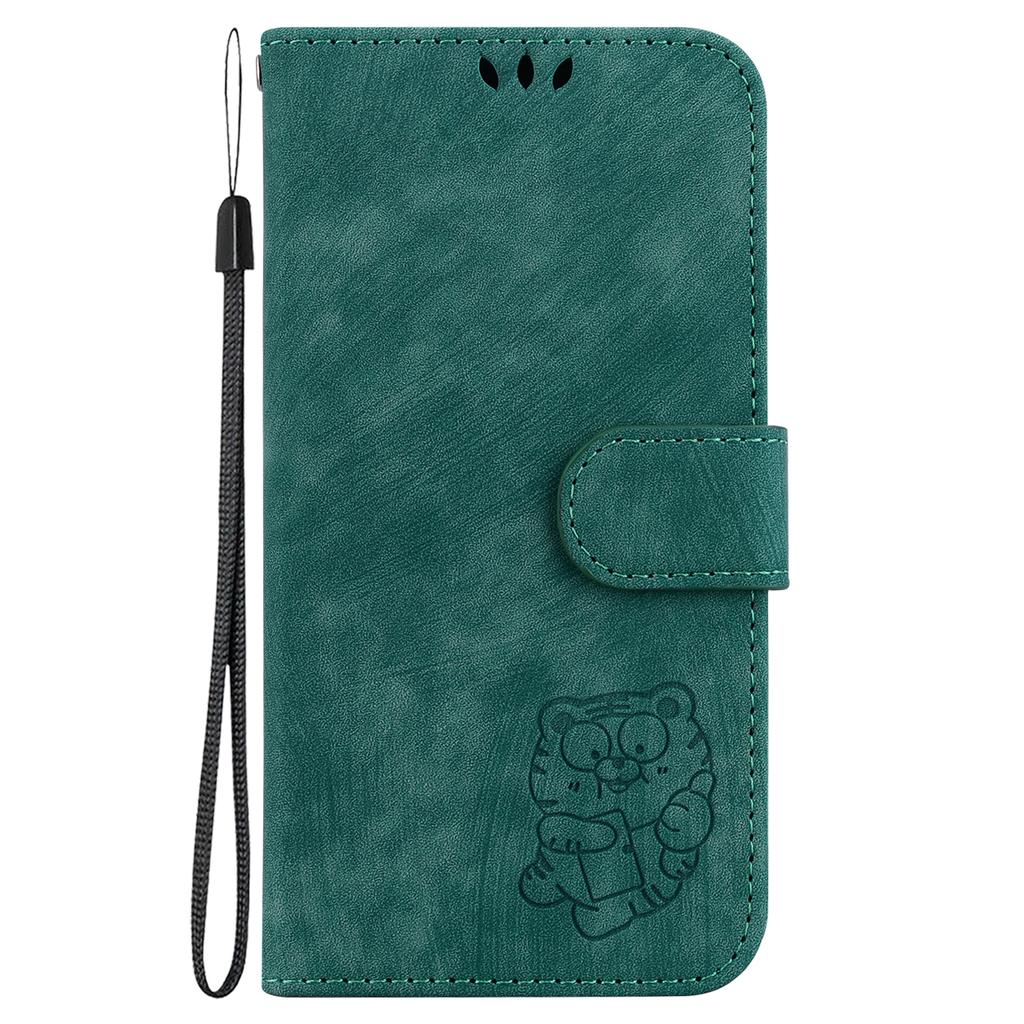 Retro Lovely Tiger Leather Case For Oppo Reno12 Reno11 A3 Pro A59A79 A38 A78 A58 A98 Kickstand Wallet Card Slots Book Cover For Oppo Reno8 T Reno7
