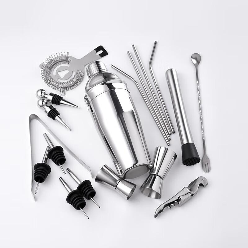Набор для коктейлей из нержавеющей стали Ming Ling, 19 предметов, 550 мл