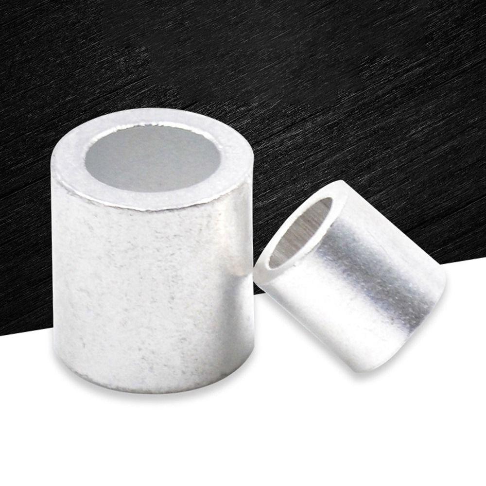 10-50Pcs M1 To M12 Cable Clip Round Single Hole Wire Ferrules Durable Crimp Sleeve Steel Wire Rope