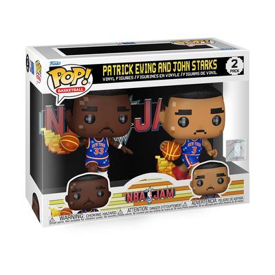 NBA JAM W2 Патрик Юинг Джон Старкс 2 комплекта баскетбольных фигурок Funko Funko (30-я годовщина)