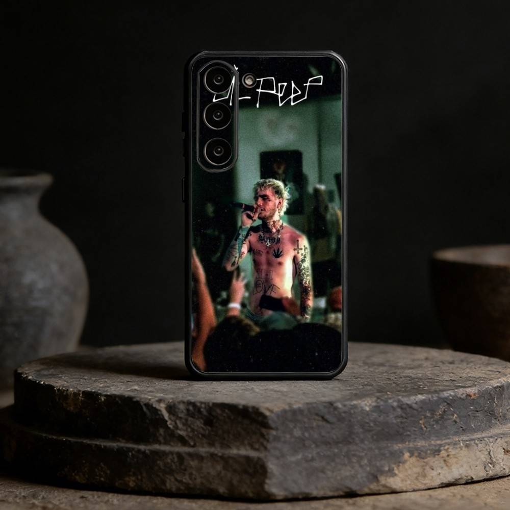 Чехол для телефона Lil Peep Star Shopping для Samsung Galaxy A13, 21s, 22, 31, 32, 52, 53, 71, 72, 73, Мягкий черный чехол