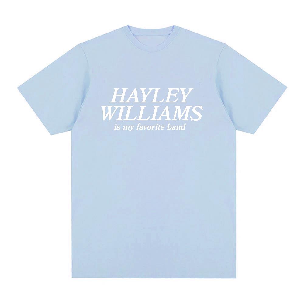 My Favorite Band Tee - Water's Fine Summer Hayley Williams's Same Style T-shirt High Quality 100% Cotton T Shirt