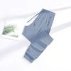 Unisex Stretch Quick Drying Pants Ice Silk Sport Stretch Active Pants Drawstring Casual Baggy Jogger with Pockets for Hiking Travel