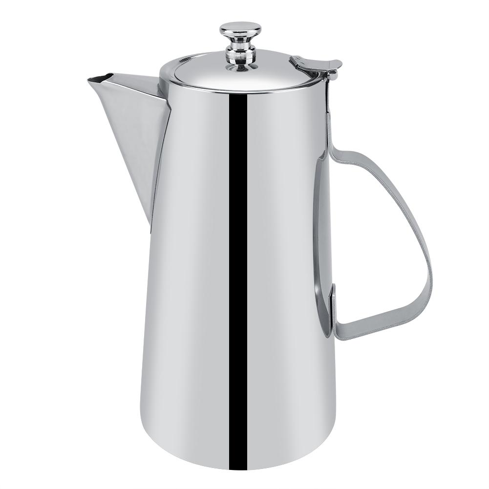 2 л Утолщенный чайник из нержавеющей стали Элегантный чайник для чая, кофе, воды для дома, ресторана #1