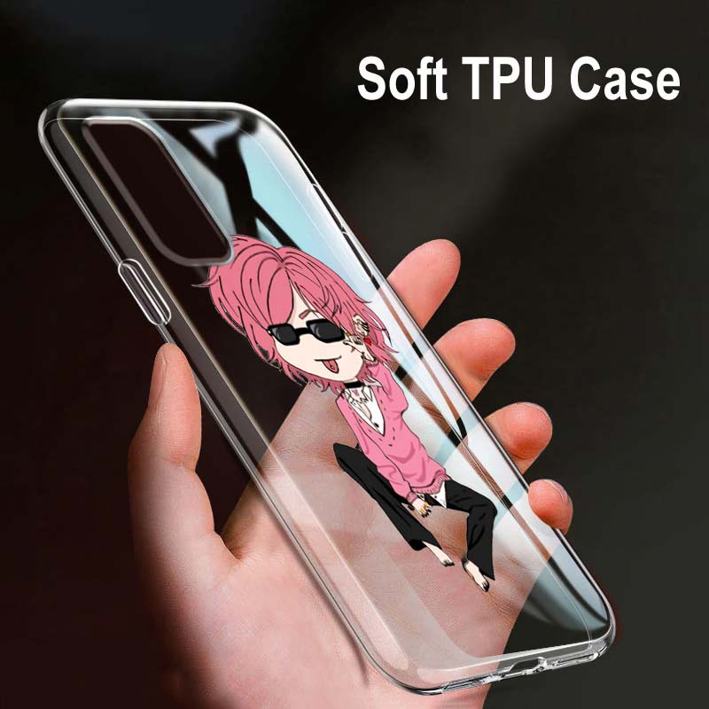 Anime Yarichin Club For OPPO Reno7 SE 6 5 Z F 4G 5G Find X2 X3 Neo Lite Pro Plus Transparent Soft Phone Case Coque