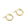 [Petit-Germe] Petit Gelme Hoop Earrings Stainless 316L 10mm Gold Color P1024