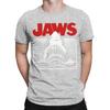 Мужская футболка в честь 50-летия фильма «Челюсти» из чистого хлопка, новинка, с круглым вырезом, с коротким рукавом, одежда для взрослых
