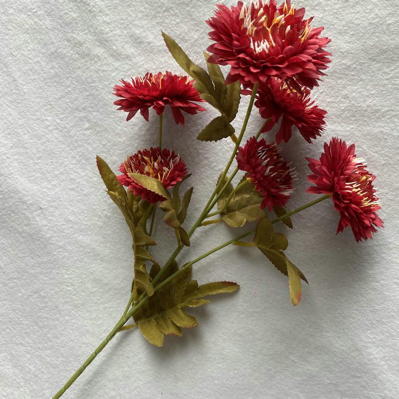 Realistic Artificial Silk Flower Stems For Wedding Party Table Decor