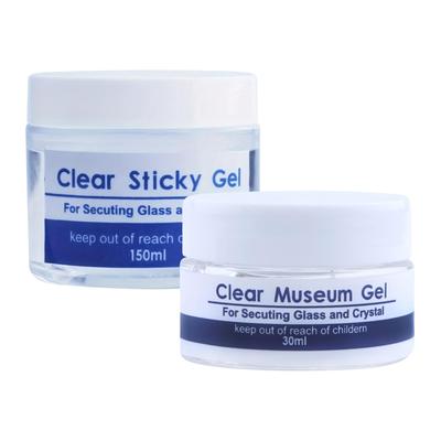 Музейный гель, прозрачная съемная музейная паста, восковая замазка, съемная, многоразовая, не оставляет следов, прозрачный клейкий материал для экспонатов, предотвращает вибрацию.