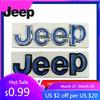 Для Jeep Для JEEP Wrangler Grand Cherokee Compass Renegade Patriot Rubicon Liberty JK XJ Металлическая Наклейка на Капот Багажник Стиль Автомобиля M