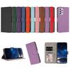 Магнитный чехол-книжка Кожаный чехол для Samsung Galaxy A72 A52 A52S A42 A32 A22 A12 A02 Однотонный Кошелек Фоторамка Сумки Funda
