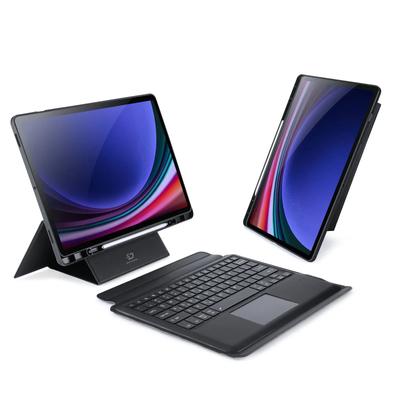 Клавиатура с трекпадом для Samsung Galaxy Tab S7 S8 S9 FE Plus S6 Lite A8 2021, съемный чехол для клавиатуры Magic с подставкой для карандашей
