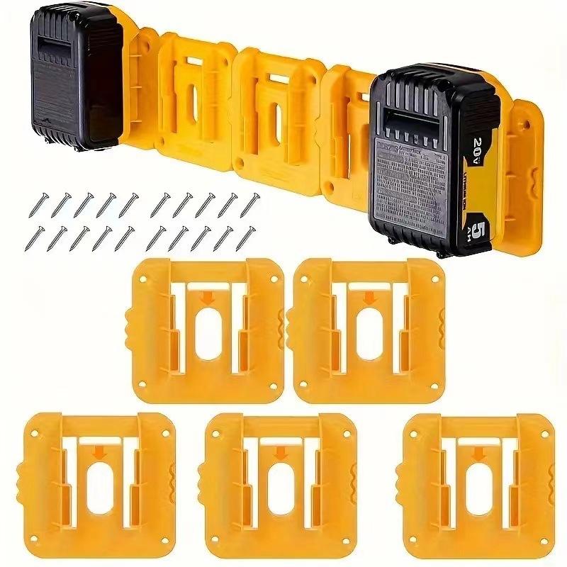 1 шт. Держатель аккумулятора для Dewalt 14,4 В-18 В Литиевая батарея Подвесной кронштейн Основание аккумулятора Подвеска