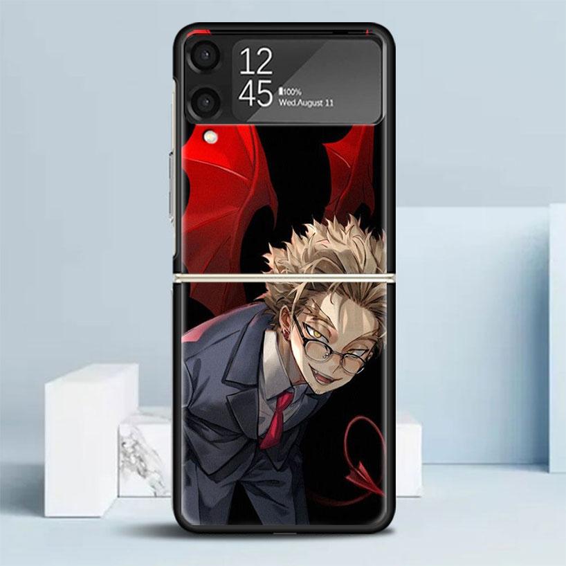 Чехол для телефона Hawks MHA My Hero A-Academy для Samsung Galaxy Z Flip7 Flip6 5G Flip5 Flip4 Flip3 ZFlip 7 6 3 4 5 Ударопрочный задний чехол