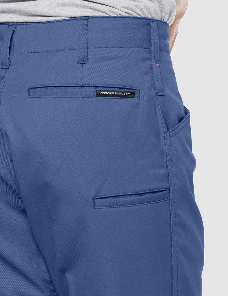 [CO-COS] A-9173 Stretch Slacks, Blue, 5L