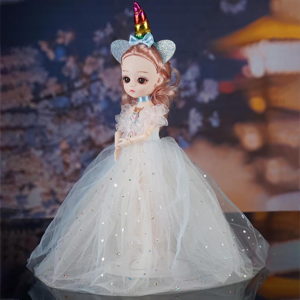 Музыкальная кукла принцесса русалочка для девочек, идеальный подарок от Night Market