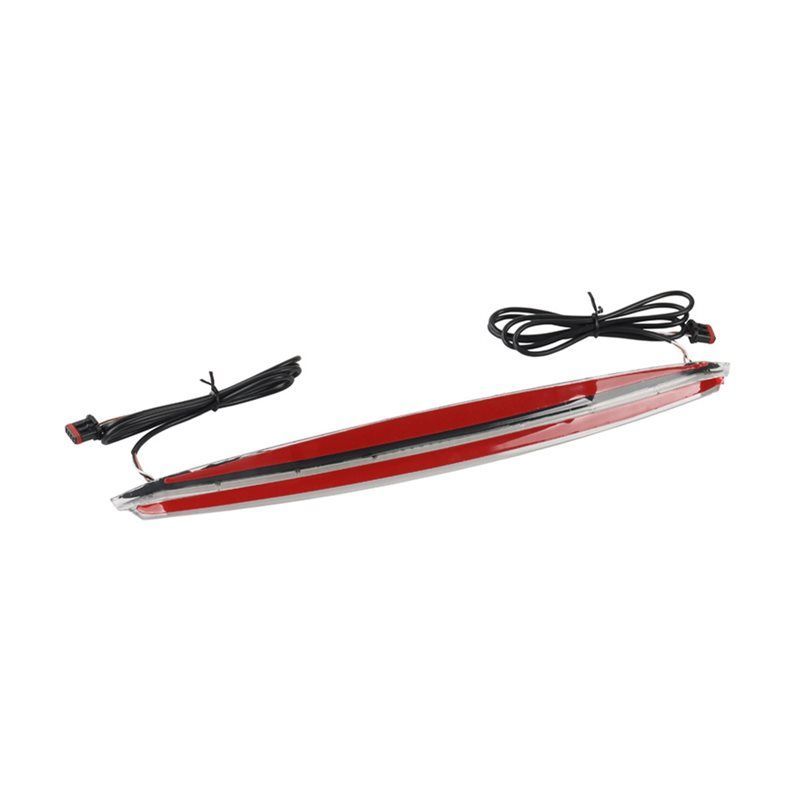 Precise Windshield Center Fairing Vent Light For Touring CVO Electra Street Glide Ultra 2023-2025 Motorcycle LED
