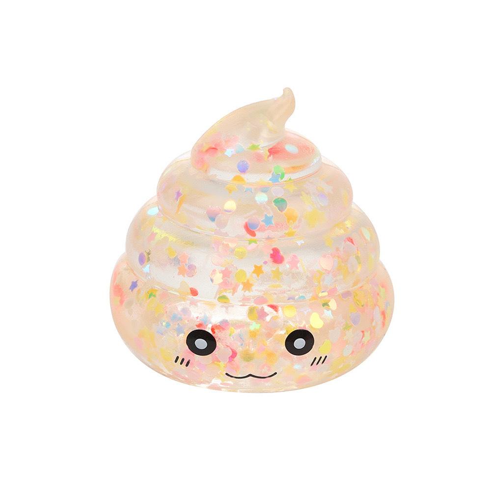 Новинка Сквиш Мальтозная Какашка Антистресс Сквиши Игрушки Блестящие Забавные Растягивающиеся Сжимающиеся Фиджет Игрушки для Взрослых Подарок на День Дурака