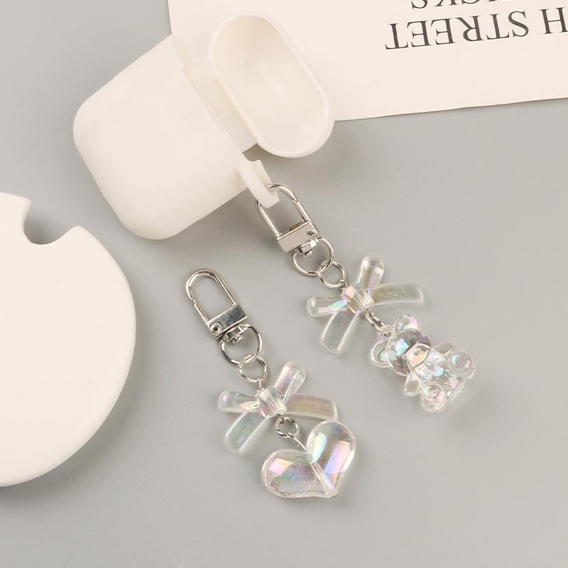 Брелки в форме сердца и медведя для свадебной вечеринки, рюкзак, подвески, сумочка, аксессуары для женщин, девочек, подарок