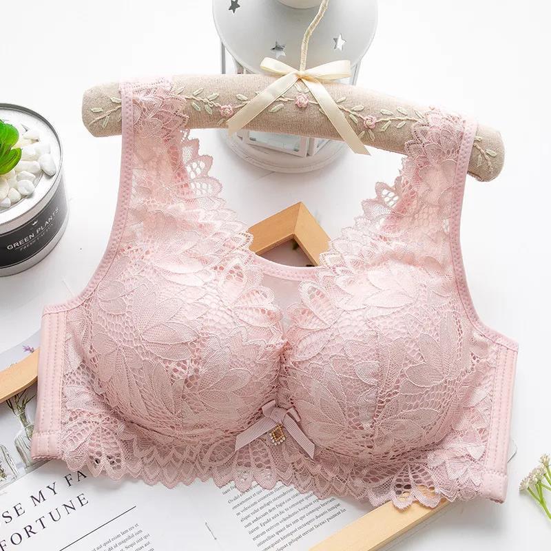 FallSweet Full Coverage Women Lace Bra Push Up Bras B C D Cup Underwear Ladies