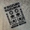 Suzuki Логотип Мотоцикл Персонализированные Декоративные Наклейки для Кузова Шлема Амортизатора Креативные Водонепроницаемые Модифицированные Наклейки Декор