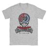 Grateful Dead Sixty Years So Far Футболка с принтом к юбилею Мужские футболки Летние с круглым вырезом Харадзюку Футболка Свободные Оверсайз Топы