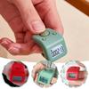 Waterproof Lap Counter 6 Digits Number Tally Clicker Mini Finger Counters for Swim Laps
