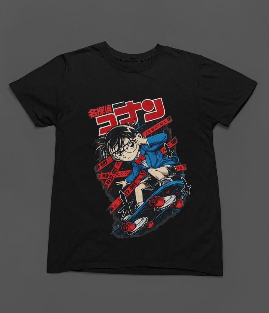 Vintage 90s Detective Conan anime tshirt | Retro Manga Graphic Tee