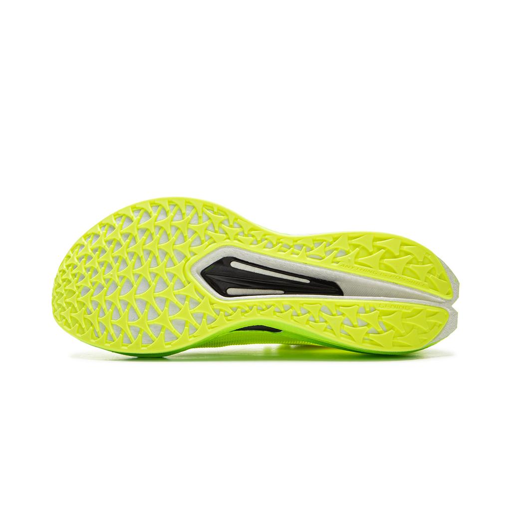 Кроссовки для марафона Li Ning Zhi Feng Pro Technology с полной углеродной пластиной, профессиональные, унисекс, флуоресцентно-желтые, зеленые ARPV017-6