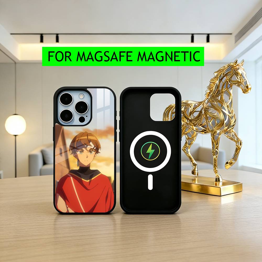 A-Akira H-Himegami Y-Yuugure-AHY-es Чехол для телефона для iPhone17,16,15,14,13,12,11 Plus,Pro Магнитный для Magsafe Беспроводная зарядка