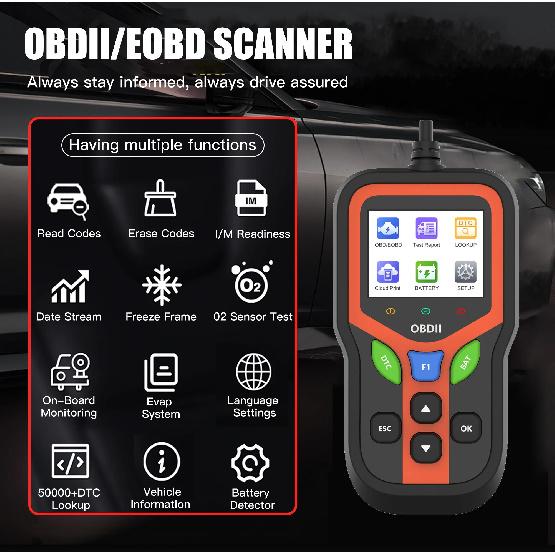 OBD2 Ultra Car Scanner obdii Diagnostic Tool for Cars & Trucks Universal Fitment obd 2 Supports 9 Protocols